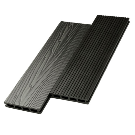 Террасная доска Экодекинг Топ 146x24x4000 Графит