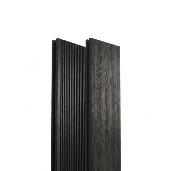 Террасная доска Экодекинг Титан 140х25x3000 Антрацит