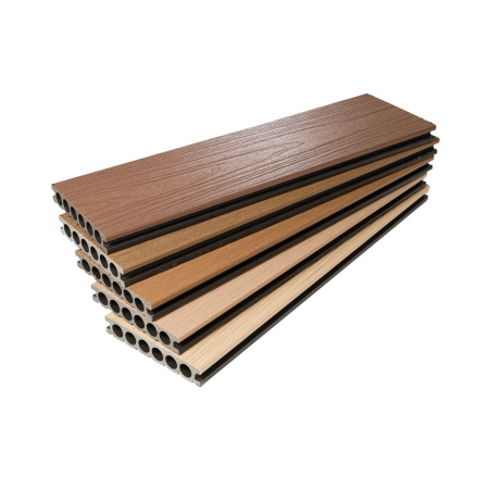 Террасная доска Экодекинг Скай коэкструзия 140х24х4000 Тик
